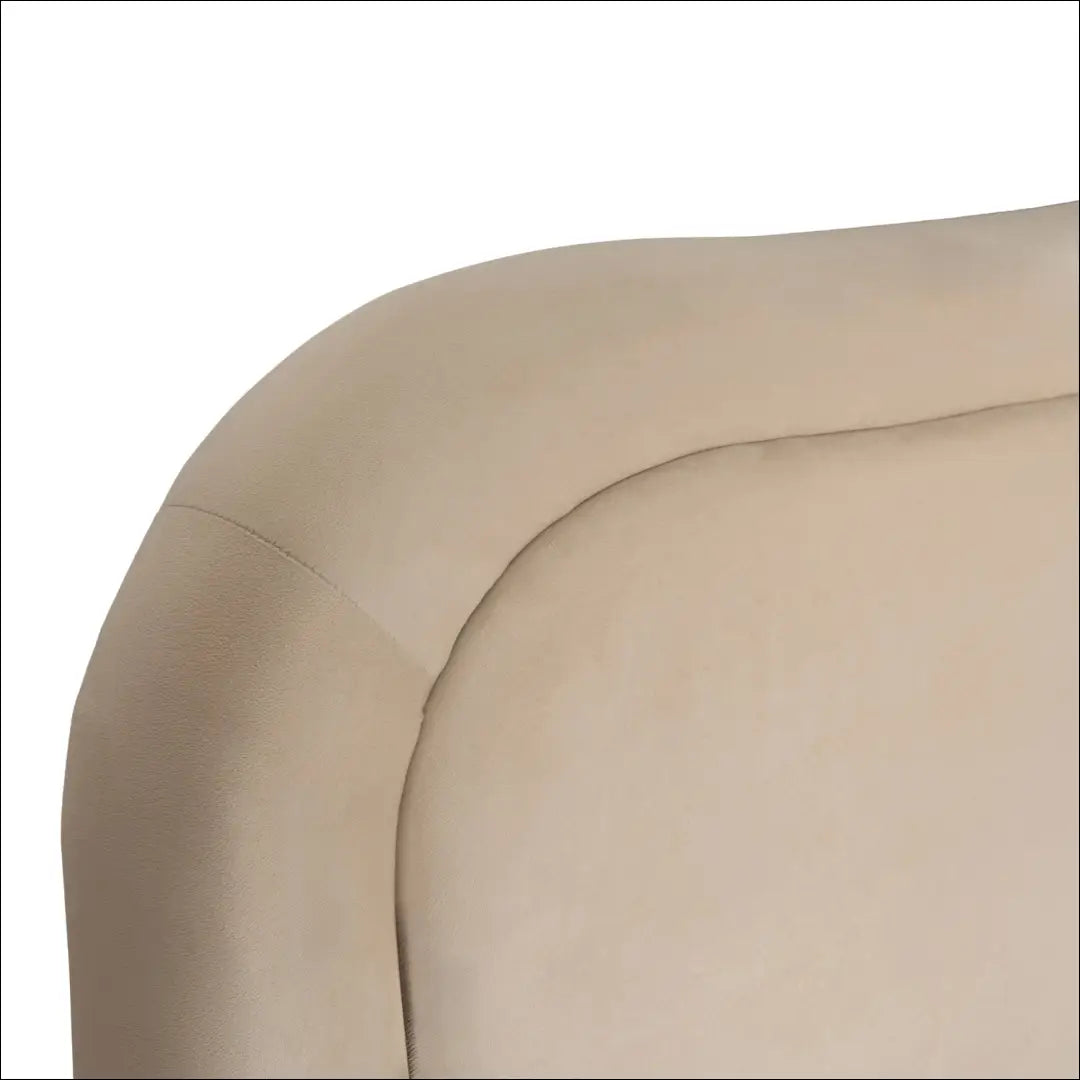 Lova su patalynės dėže buklė audinio audiniu veliūro kreminės spalvos 160x200 TE905 - €334 Save 15% __label:Pristatymas