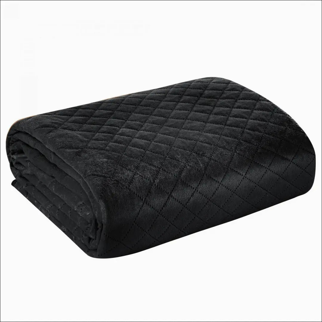 Lovatiesė (170x210cm) DI10142 - €43 Save 50% 25-50, __label:Pristatymas 1-2 d.d., color-juoda, material-aksomas,