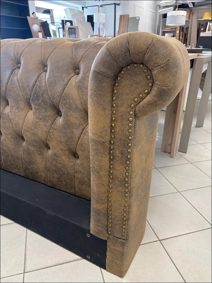 Lovos galvūgalis KI1606 - €70 Save 50% 50-100, __label:Pristatymas 1-2 d.d., color-ruda, kita, lovos-miegamojo €50