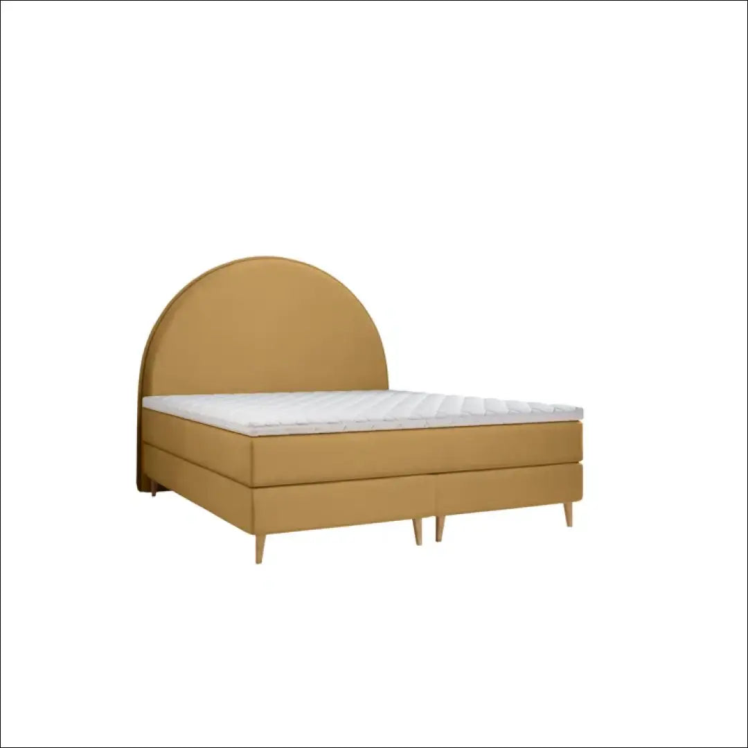 Lovos galvūgalis KI970 - €63 Save 65% 50-100, __label:Pristatymas 1-2 d.d., color-ruda, lovos-miegamojo,