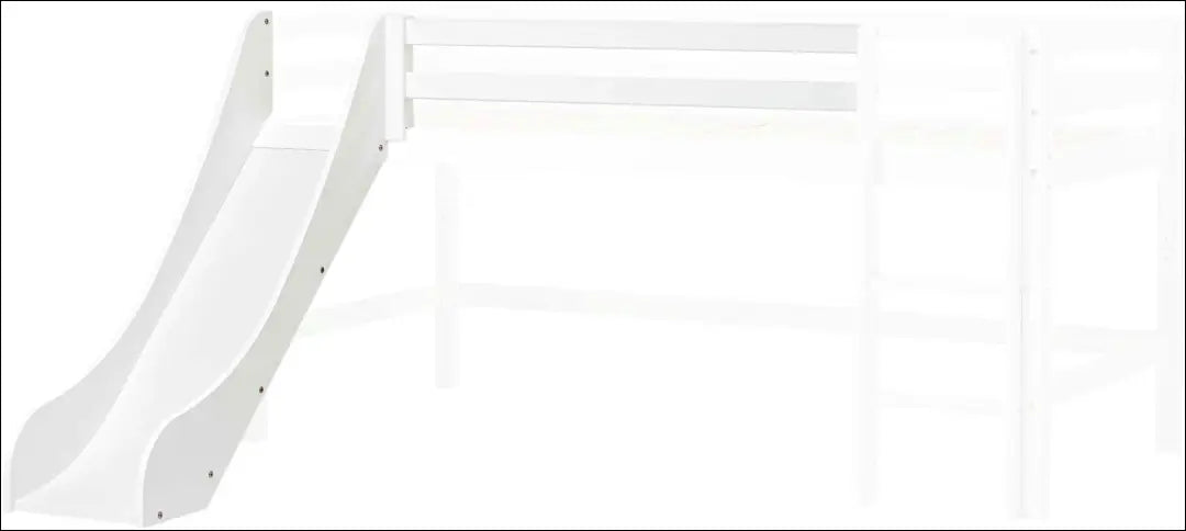 Lovytės čiuožykla KI1597 - €20 Save 50% __label:Pristatymas 1-2 d.d., color-balta, kita, material-mdf, under-25 Iki €25