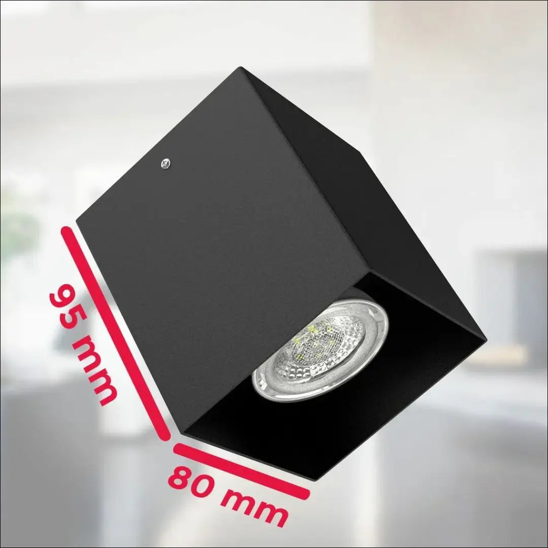 Lubinis LED šviestuvas DI12198 - €10 Save 50% __label:Pristatymas 1-2 d.d., color-juoda, interjeras,