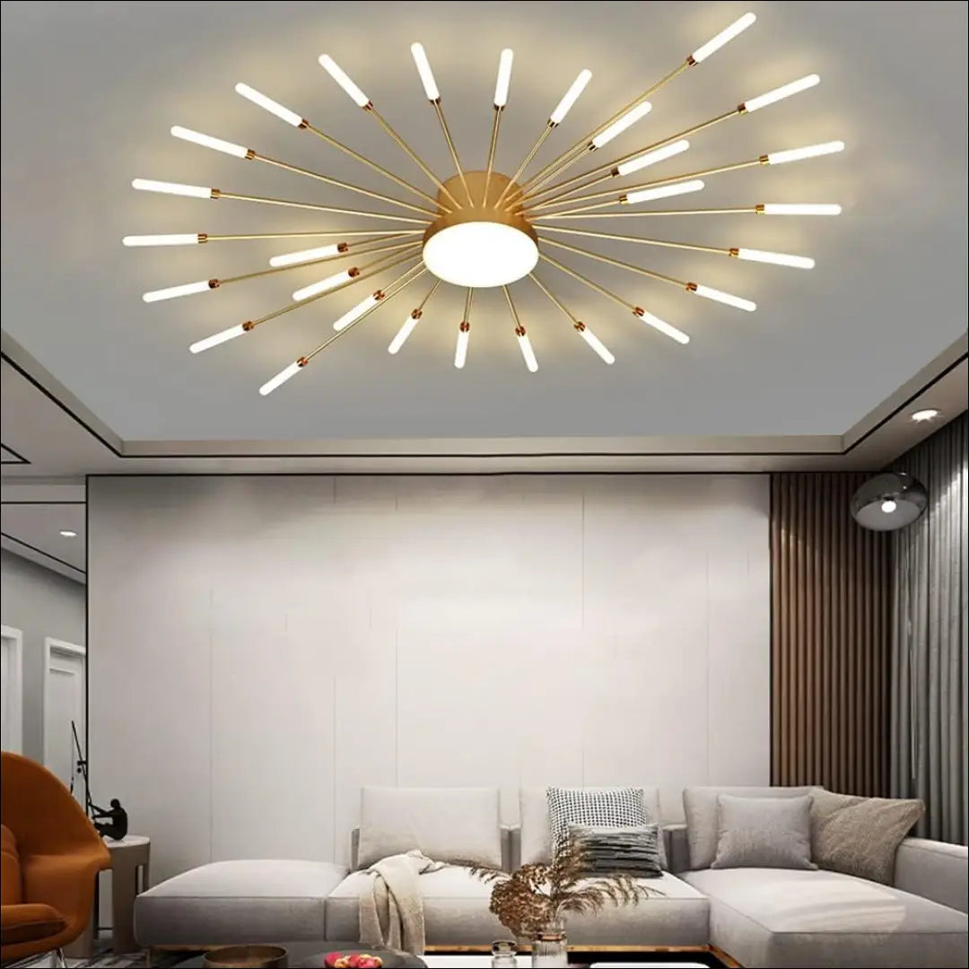 Lubinis LED šviestuvas DI12241 - €80 Save 50% 50-100, __label:Pristatymas 1-2 d.d., color-auksine, interjeras,