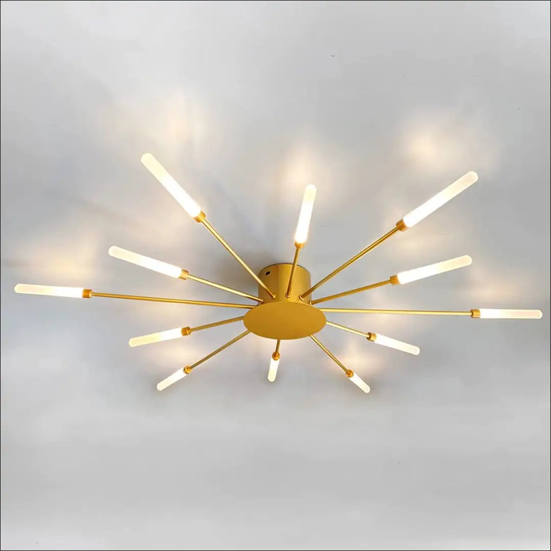 Lubinis LED šviestuvas DI12281 - €39 Save 50% 25-50, __label:Pristatymas 1-2 d.d., color-auksine, color-balta,