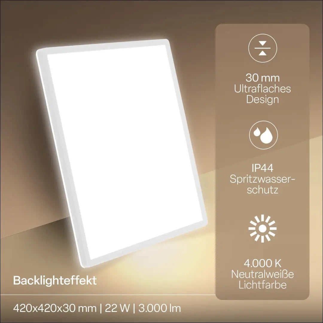 Lubinis LED šviestuvas DI12343 - €19 Save 50% __label:Pristatymas 1-2 d.d., color-balta, interjeras,