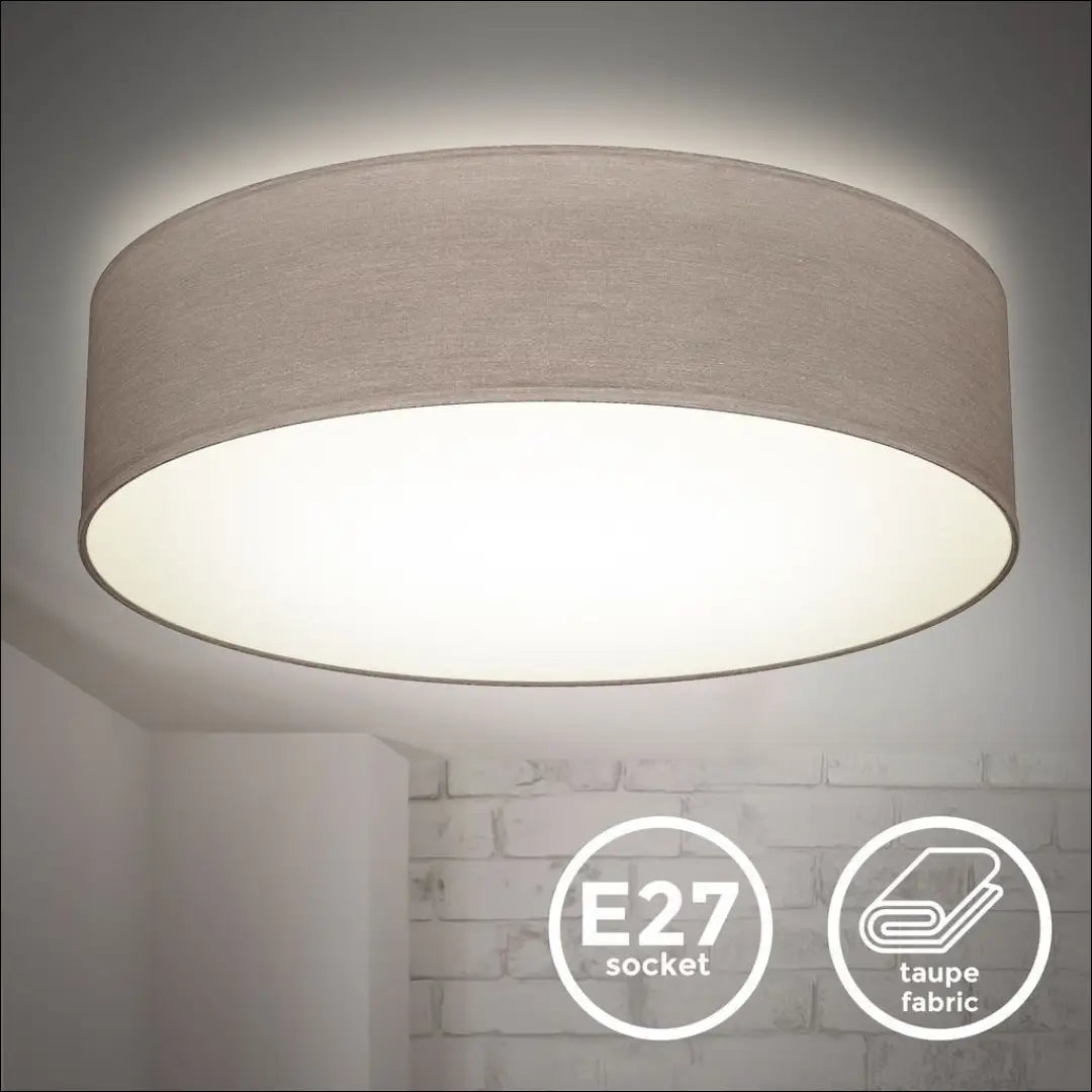 Lubinis LED šviestuvas DI12360 - €34 Save 50% 25-50, __label:Pristatymas 1-2 d.d., color-pilka, color-ruda, interjeras