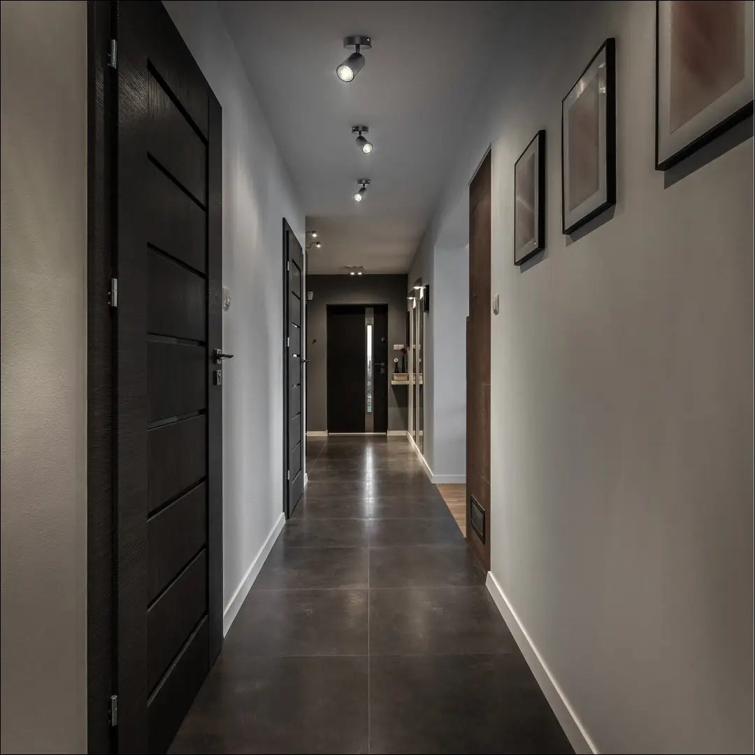 Lubinis LED šviestuvas DI12454 - €15 Save 50% __label:Pristatymas 1-2 d.d., color-juoda, interjeras,
