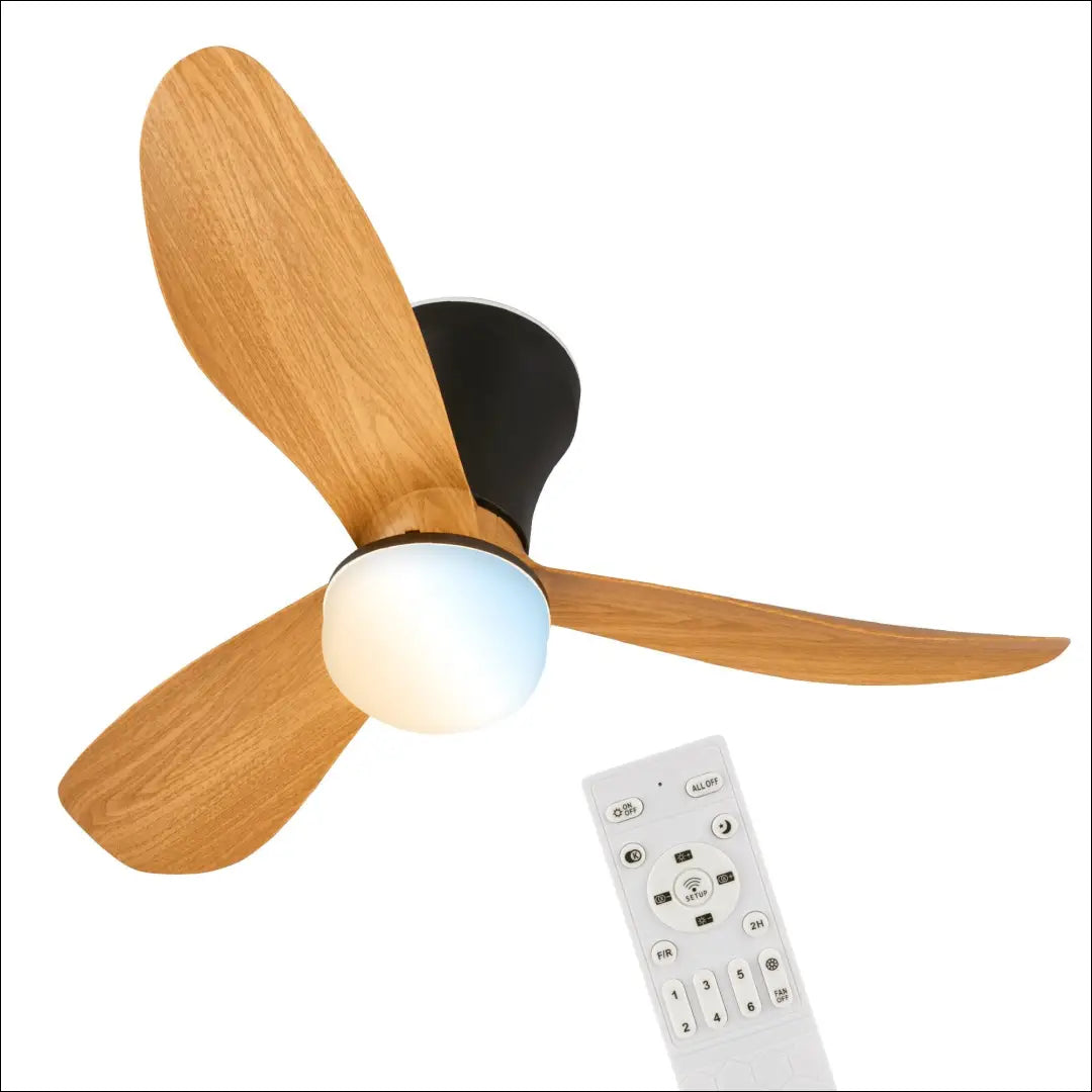 Lubinis LED šviestuvas su ventiliatoriumi DI12387 - €49 Save 50% 25-50, __label:Pristatymas 1-2 d.d., color-juoda,