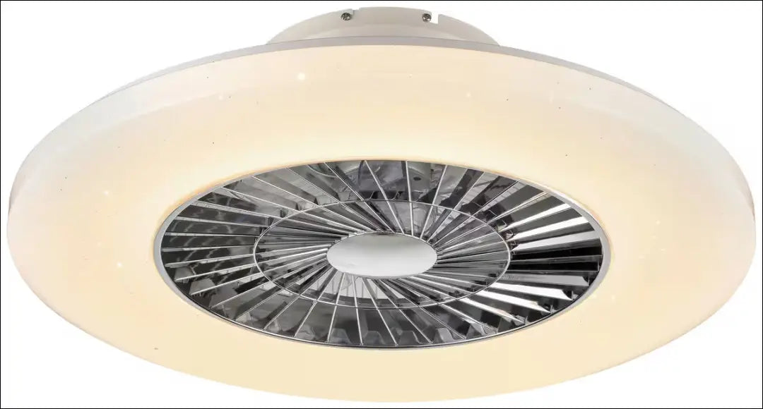 Lubinis LED šviestuvas-ventiliatorius DI12670 - €60 Save 50% 50-100, __label:Pristatymas 1-2 d.d., color-balta,