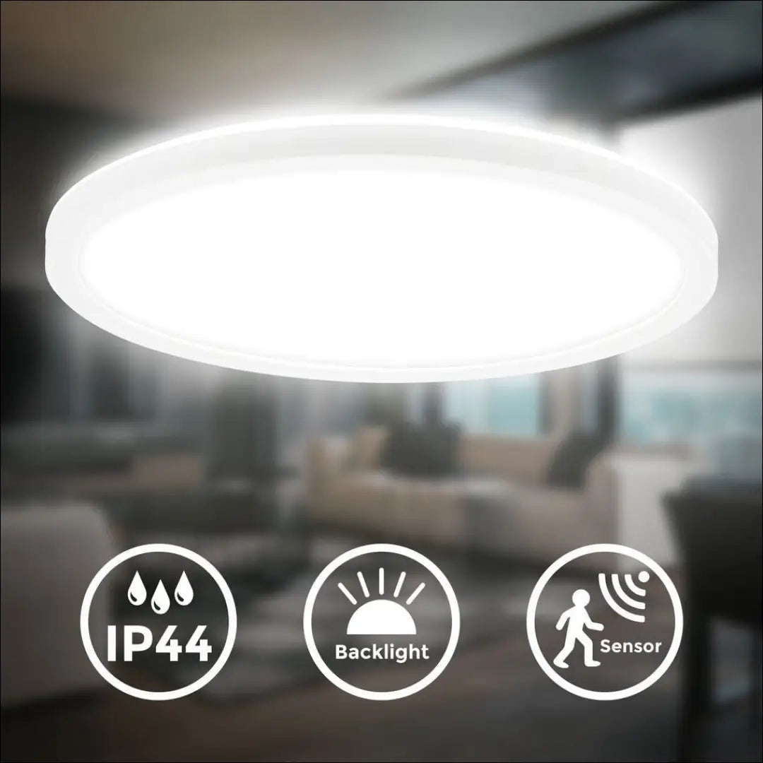 Lubinis LED vonios šviestuvas DI12463 - €23 Save 50% __label:Pristatymas 1-2 d.d., color-balta, interjeras,