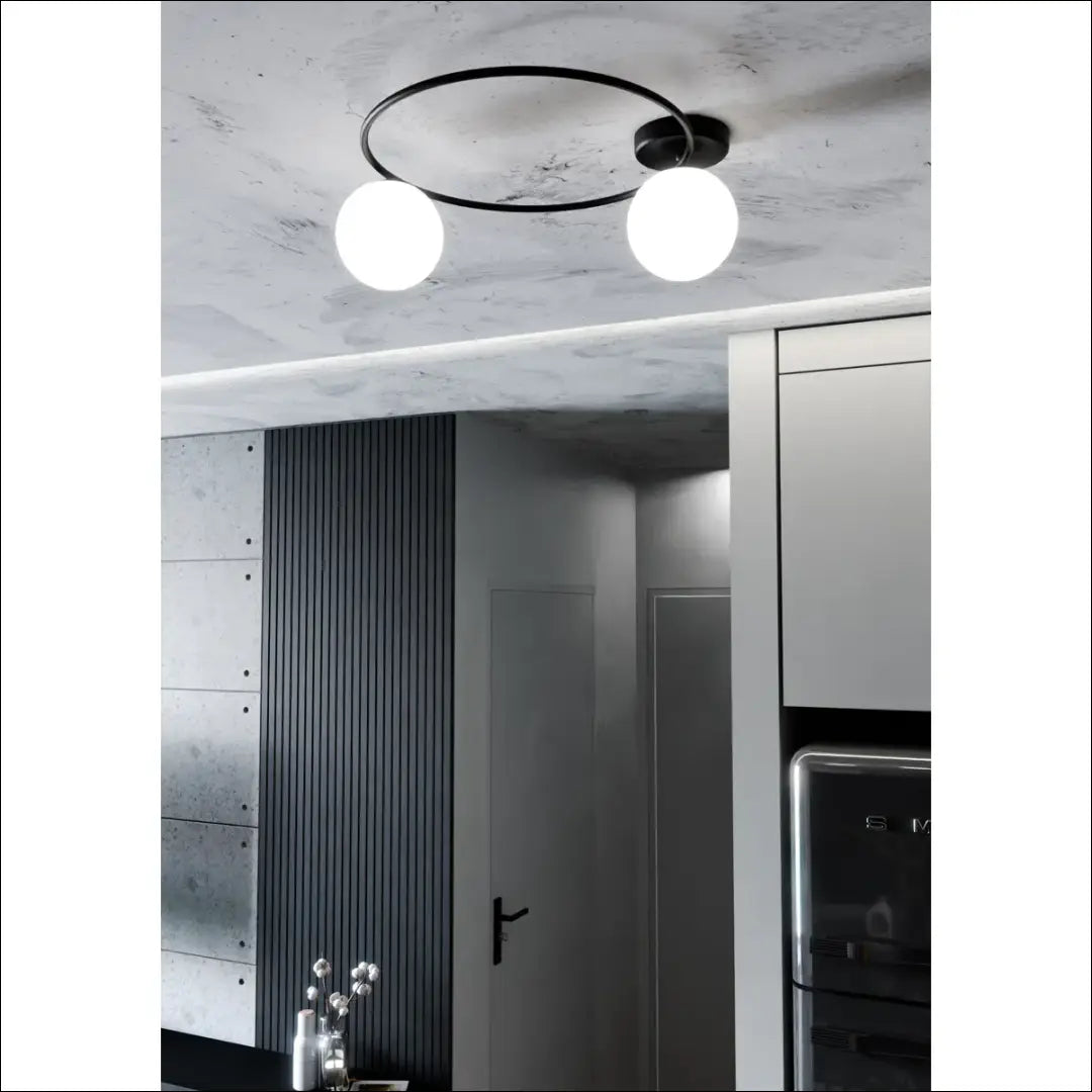 Lubinis šviestuvas DI10137 - €57 Save 55% 50-100, __label:Pristatymas 1-2 d.d., color-balta, color-juoda, interjeras