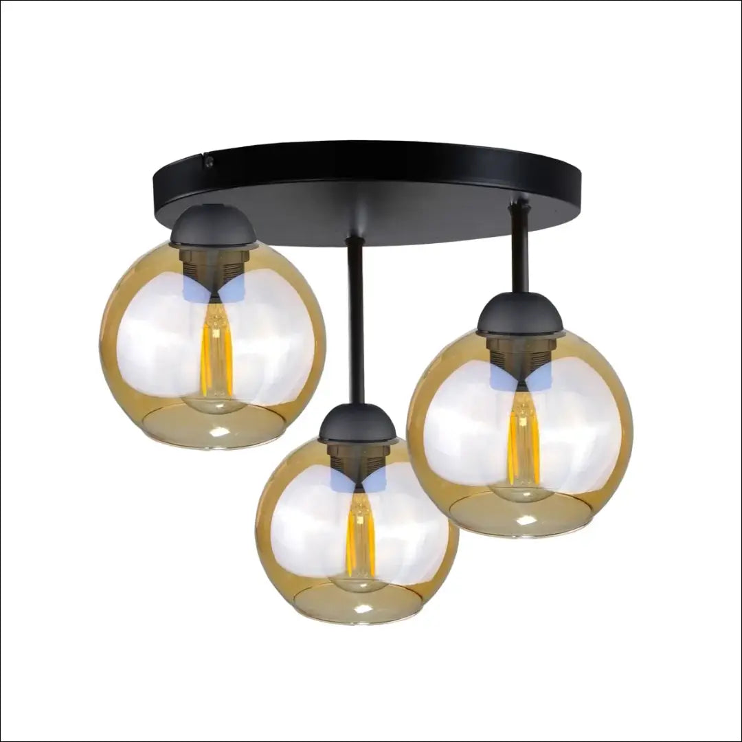 Lubinis šviestuvas DI10156 - €55 Save 50% 50-100, __label:Pristatymas 1-2 d.d., color-juoda, color-ruda, interjeras €50