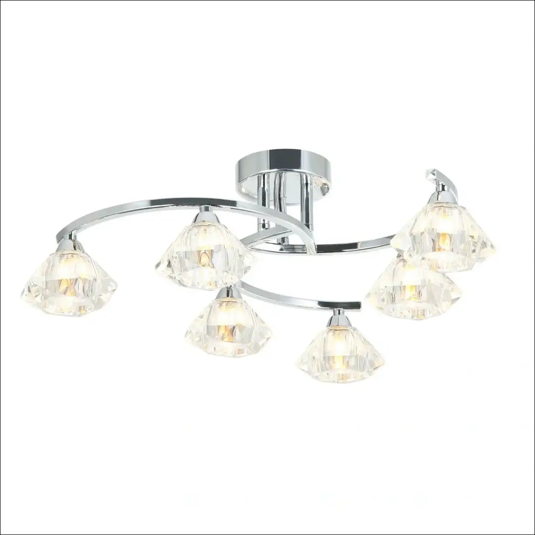 Lubinis šviestuvas DI10431 - €80 Save 50% 50-100, __label:Pristatymas 1-2 d.d., color-sidabrine, interjeras,