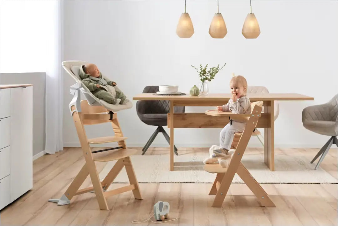 Maitinimo kėdutė KI1614 - €44 Save 50% 25-50, __label:Pristatymas 1-2 d.d., color-ruda, kita, material-medzio-masyvas