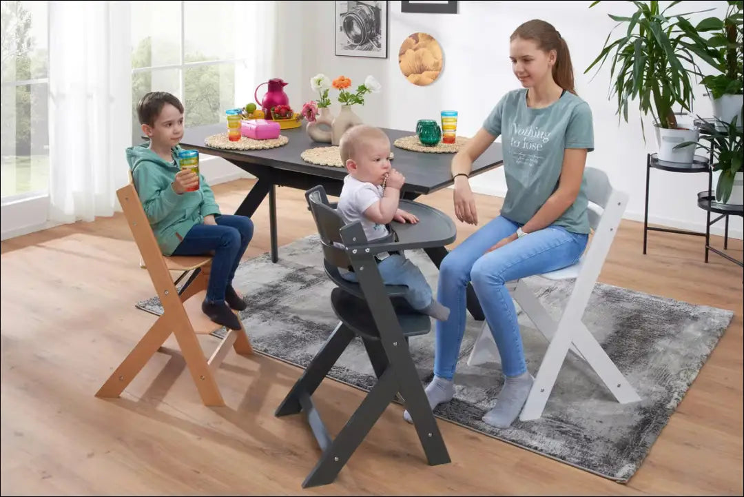 Maitinimo kėdutė KI1614 - €44 Save 50% 25-50, __label:Pristatymas 1-2 d.d., color-ruda, kita, material-medzio-masyvas