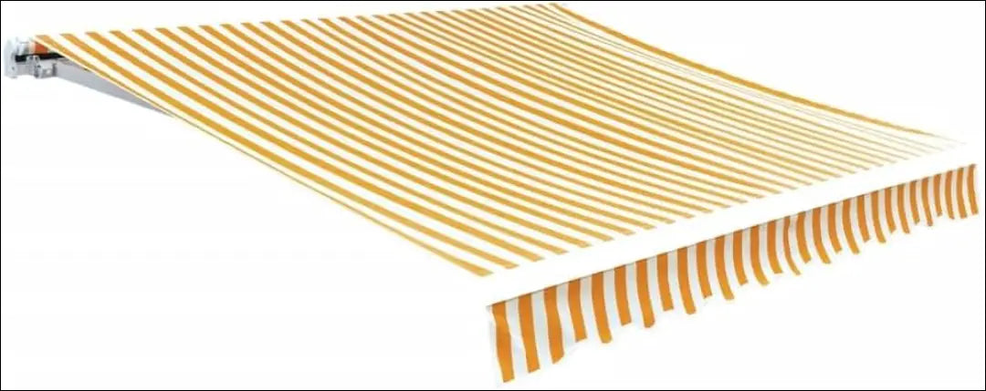 Markizės audinys LI840 - €33 Save 50% 25-50, __label:Pristatymas 1-2 d.d., color-balta, color-oranzine, lauko baldai