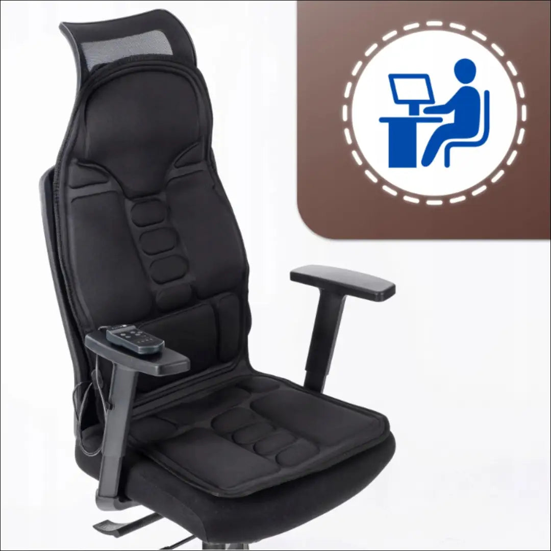 Masažinis kilimėlis su audiniu juodos spalvos TE1115 - €41 Save 15% 25-50, __label:Pristatymas 5-14 d.d., elite,