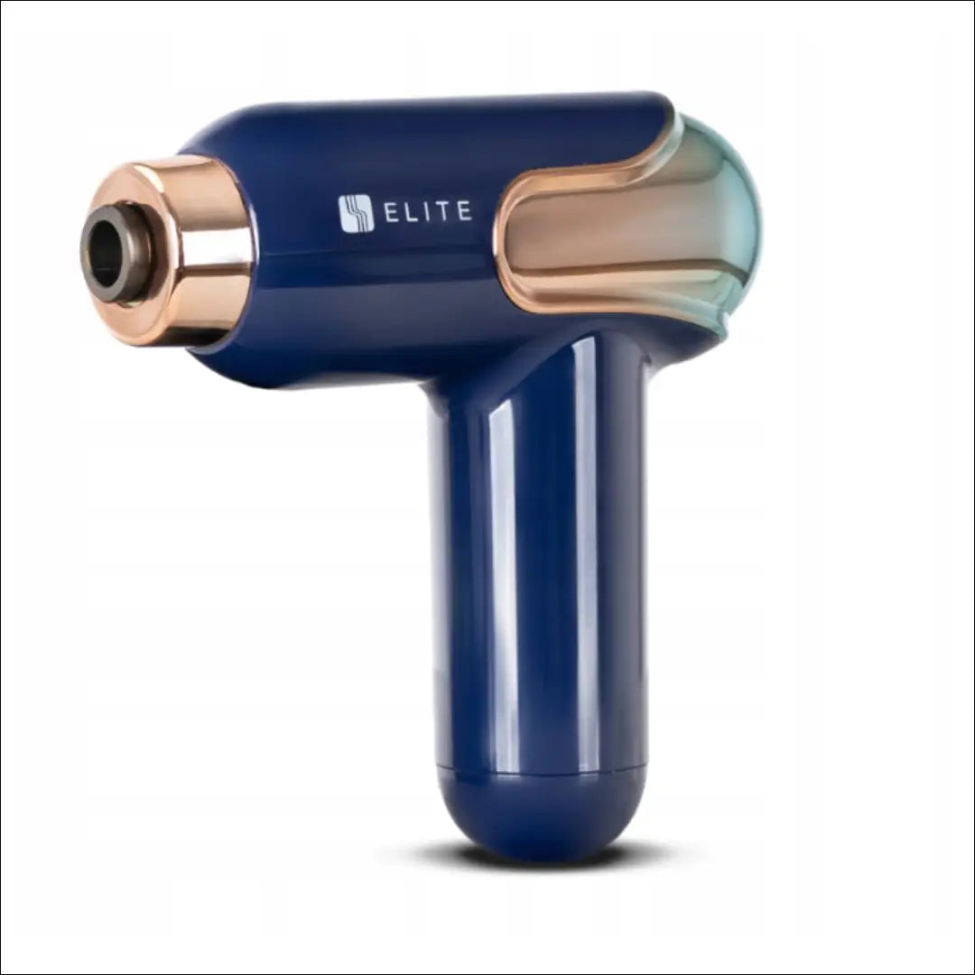 Masažinis pistoletas tamsiai mėlynos spalvos / auksinės TE1110 - €18 Save 10% __label:Pristatymas 5-14 d.d., elite,