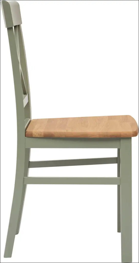 Medinė kėdė VI1369 - €101 Save 50% 100-200, __label:Pristatymas 1-2 d.d., color-ruda, color-zalia, kedes-valgomojo €100