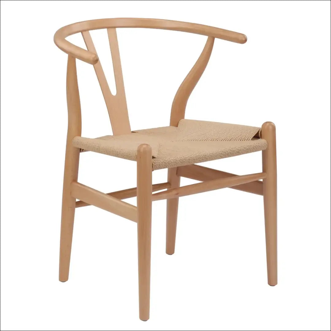 Medinė kėdė VI966 - €112 Save 55% 100-200, __label:Pristatymas 1-2 d.d., color-ruda, color-smelio, kedes-valgomojo €100