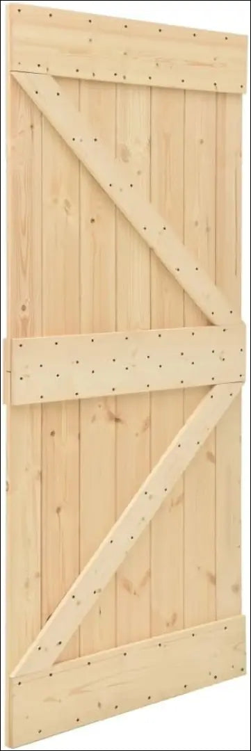 Medinės durys KI1180 - €66 Save 55% 50-100, __label:Pristatymas 1-2 d.d., color-ruda, kita, material-medzio-masyvas €50