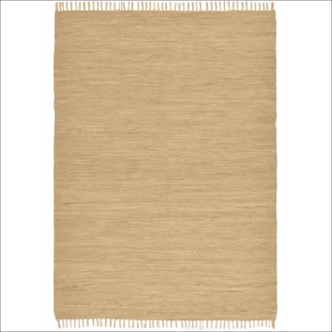 Medvilnės kilimėlis RU1626 - €33 Save 50% 25-50, __label:Pristatymas 1-2 d.d., color-smelio, kilimai, material-medvilne
