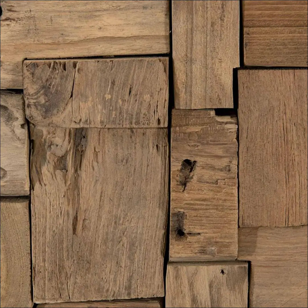 Medžio masyvo sienos dekoracija DI5494 - €75 Save 70% 50-100, __label:Pristatymas 1-2 d.d., color-ruda, interjeras,