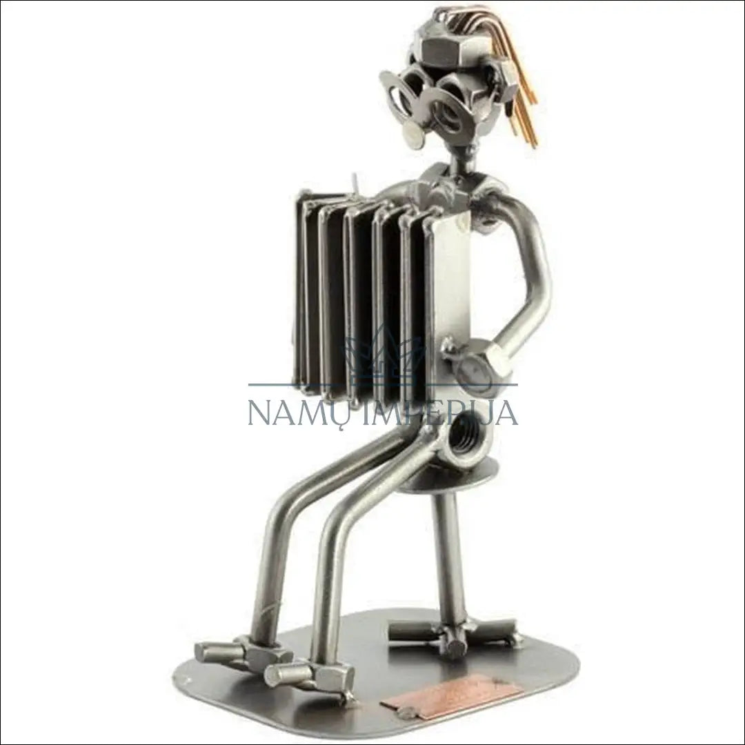 Metalinė akordeonisto figūrėlė DA0092 - €28 Save 50% 25-50, __label:Pristatymas 1-2 d.d., interjeras, interjeras-kita