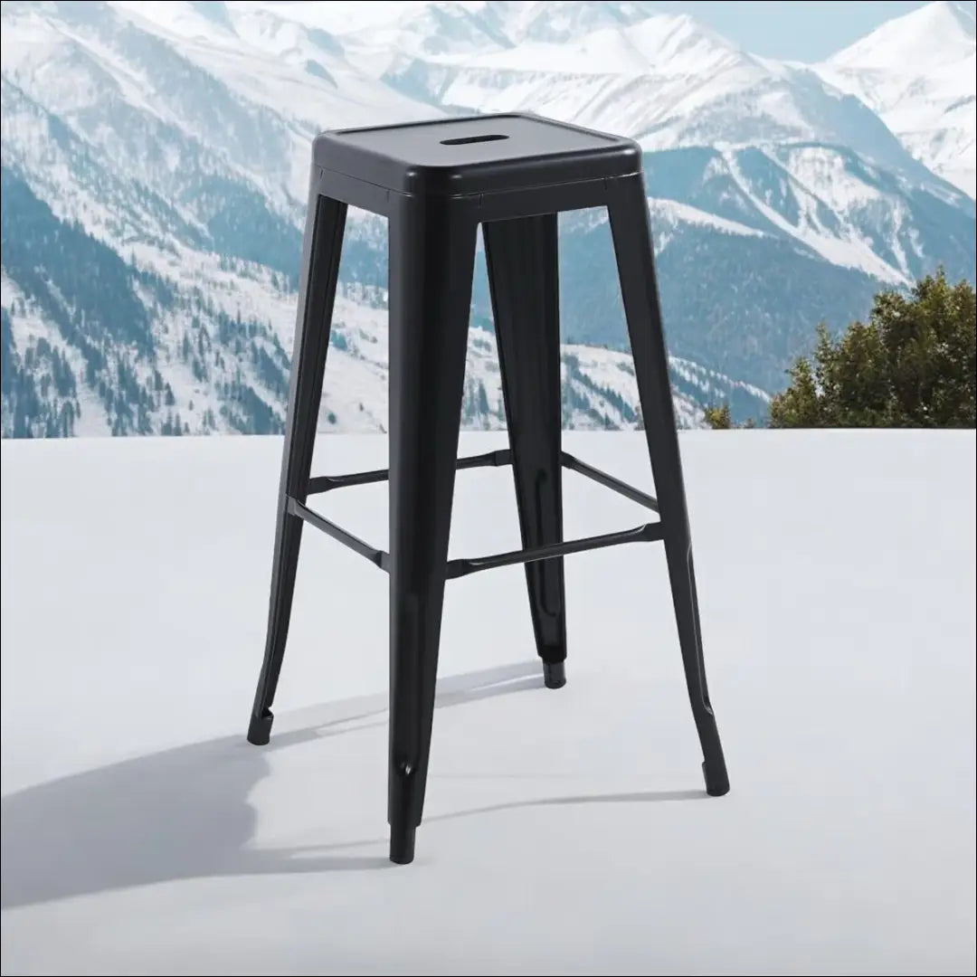 Metalinė baro kėdė VI1055 - €31 Save 55% 25-50, __label:Pristatymas 1-2 d.d., baro-kedes, color-juoda, material-metalas