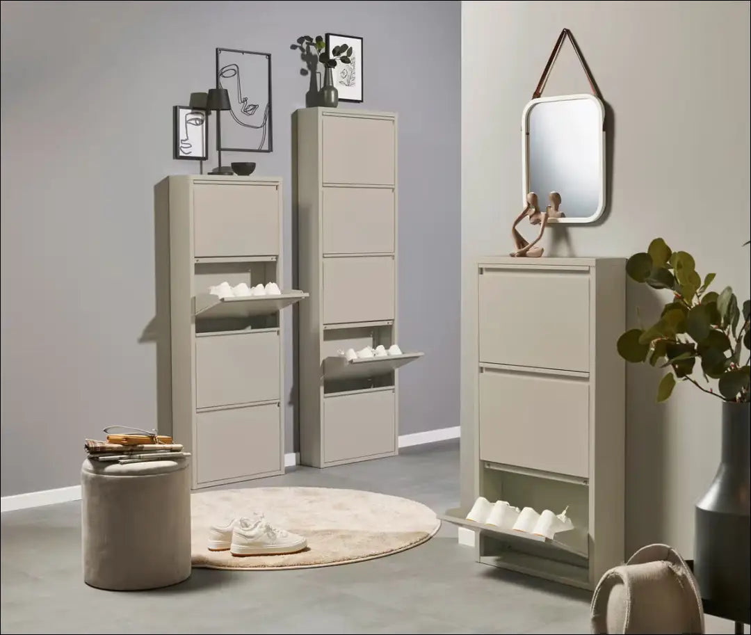 Metalinė batų spintelė KI1671 - €75 Save 50% 50-100, __label:Pristatymas 1-2 d.d., batu-lentyna, batu-spintele,