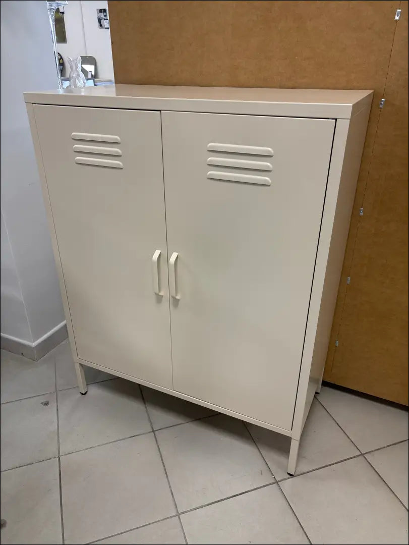Metalinė komoda SI2229 - €95 Save 50% 50-100, __label:Pristatymas 1-2 d.d., color-kremas, komodos, material-metalas €50