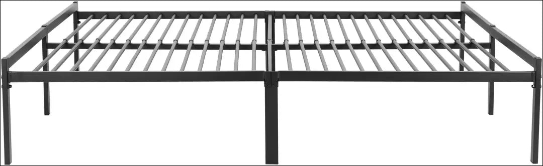 Metalinė lova (180x200cm) GI709 - €120 Save 50% 100-200, __label:Pristatymas 1-2 d.d., color-juoda, lovos-miegamojo,