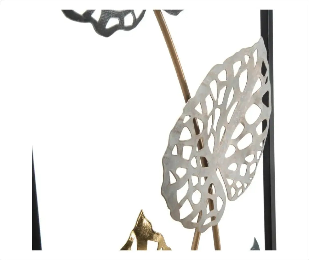 Metalinė sienos dekoracija DI10699 - €39 Save 50% 25-50, __label:Pristatymas 1-2 d.d., color-auksine, color-balta,
