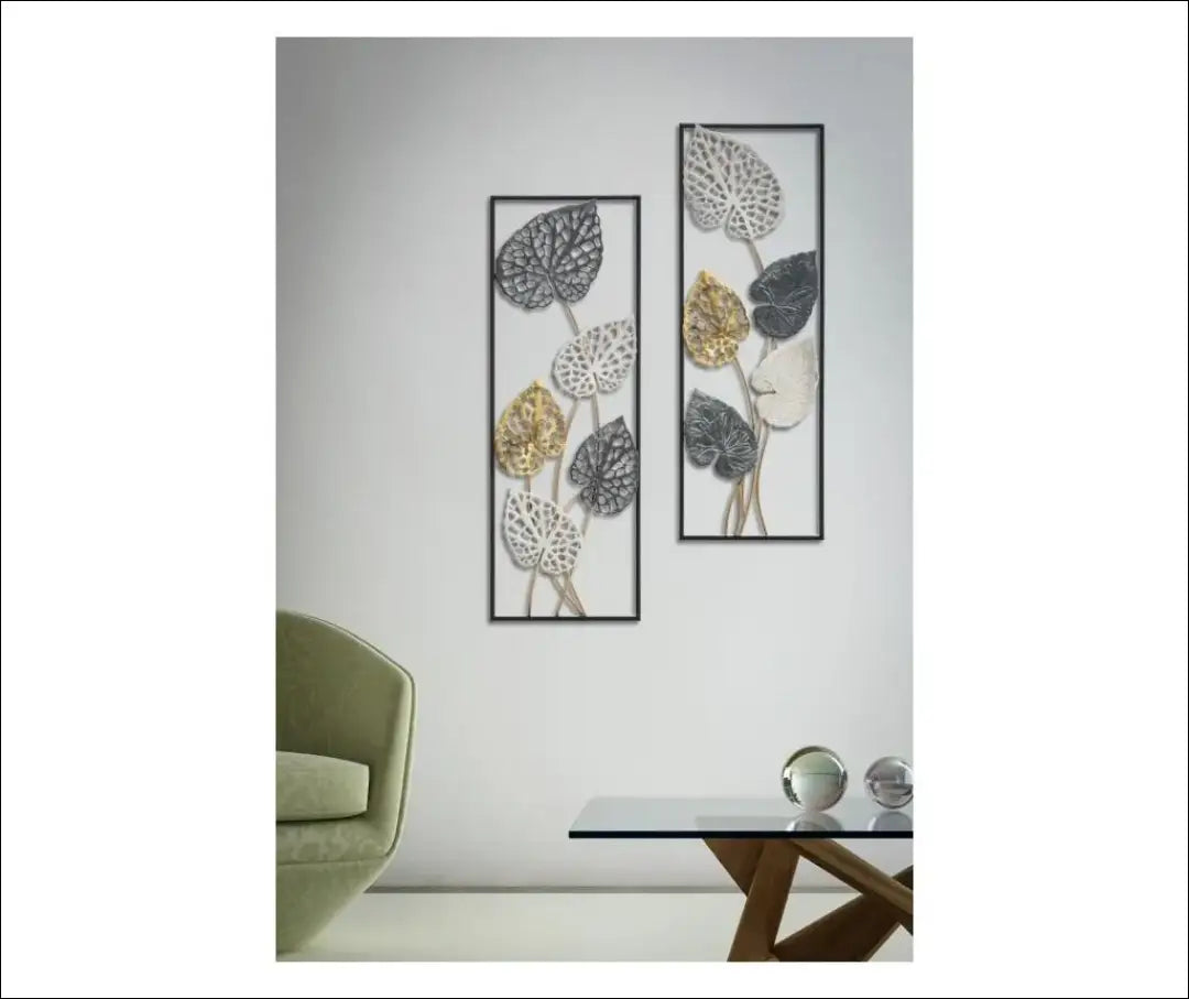 Metalinė sienos dekoracija DI10699 - €39 Save 50% 25-50, __label:Pristatymas 1-2 d.d., color-auksine, color-balta,