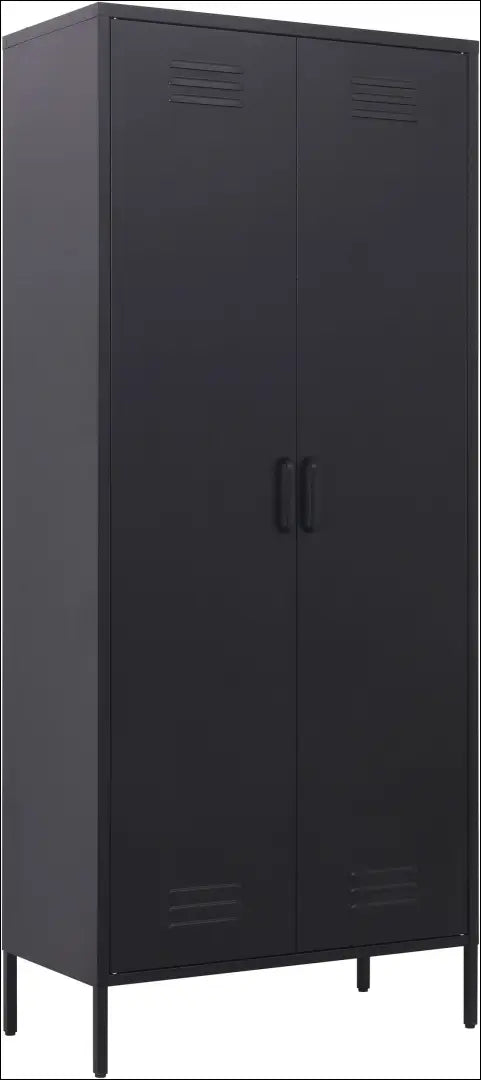 Metalinė spinta GI658 - €180 Save 50% 100-200, __label:Pristatymas 1-2 d.d., biuro-baldai, color-juoda,