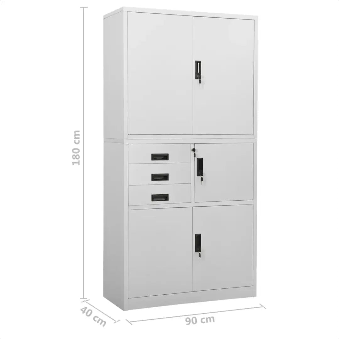 Metalinė spintelė KI1408 - €155 Save 50% 100-200, __label:Pristatymas 1-2 d.d., biuro-baldai, biuro-lentynos,