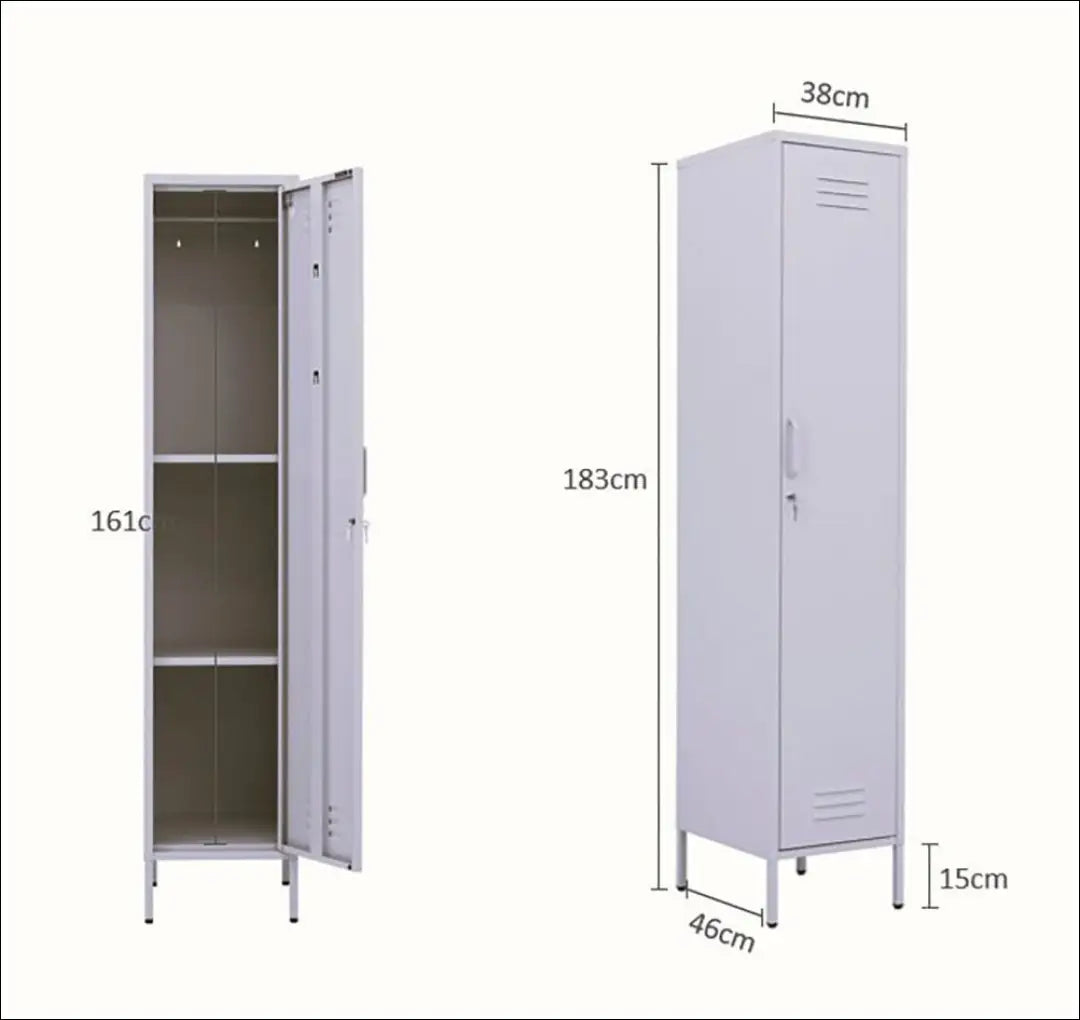 Metalinė spintelė KI1573 - €80 Save 50% 50-100, __label:Pristatymas 1-2 d.d., color-juoda, kita, material-metalas €50