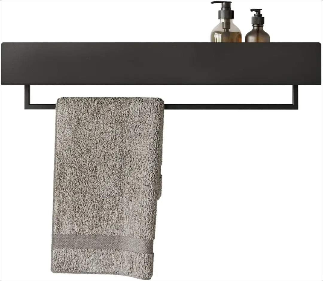 Metalinė vonios lentyna/kabykla DI10345 - €85 Save 50% 50-100, __label:Pristatymas 1-2 d.d., color-juoda, lentynos,