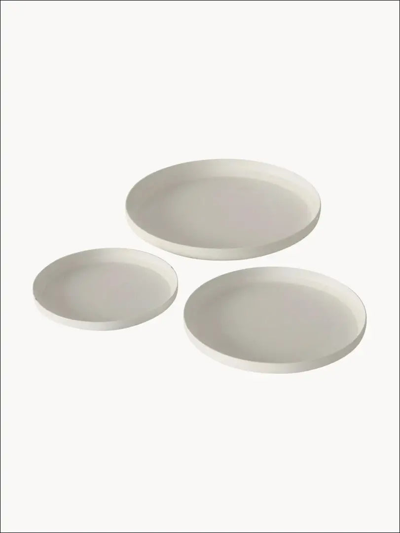 Metalinių padėkliukų komplektas (3vnt) DI4832 - €10 Save 70% __label:Pristatymas 1-2 d.d., color-balta, interjeras,