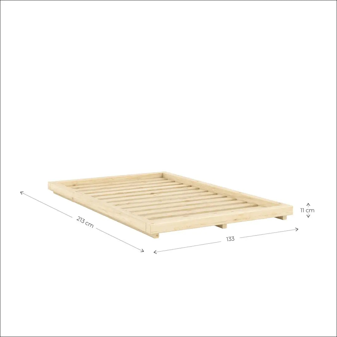 Miegamojo lova (120x200cm) GI962 - €210 Save 50% __label:Pristatymas 1-2 d.d., color-ruda, lovos-miegamojo,