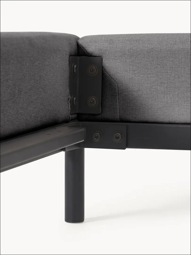 Miegamojo lova (140x200cm) GI281 - €147 Save 70% 100-200, __label:Pristatymas 1-2 d.d., color-pilka, lovos-miegamojo,