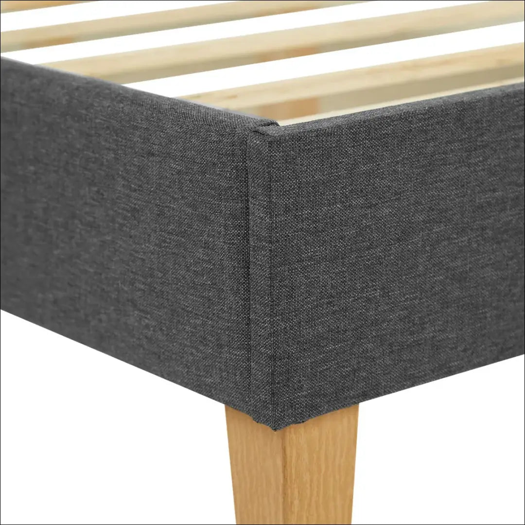 Miegamojo lova (140x200cm) GI623 - €113 Save 50% 100-200, __label:Pristatymas 1-2 d.d., color-pilka, lovos-miegamojo,