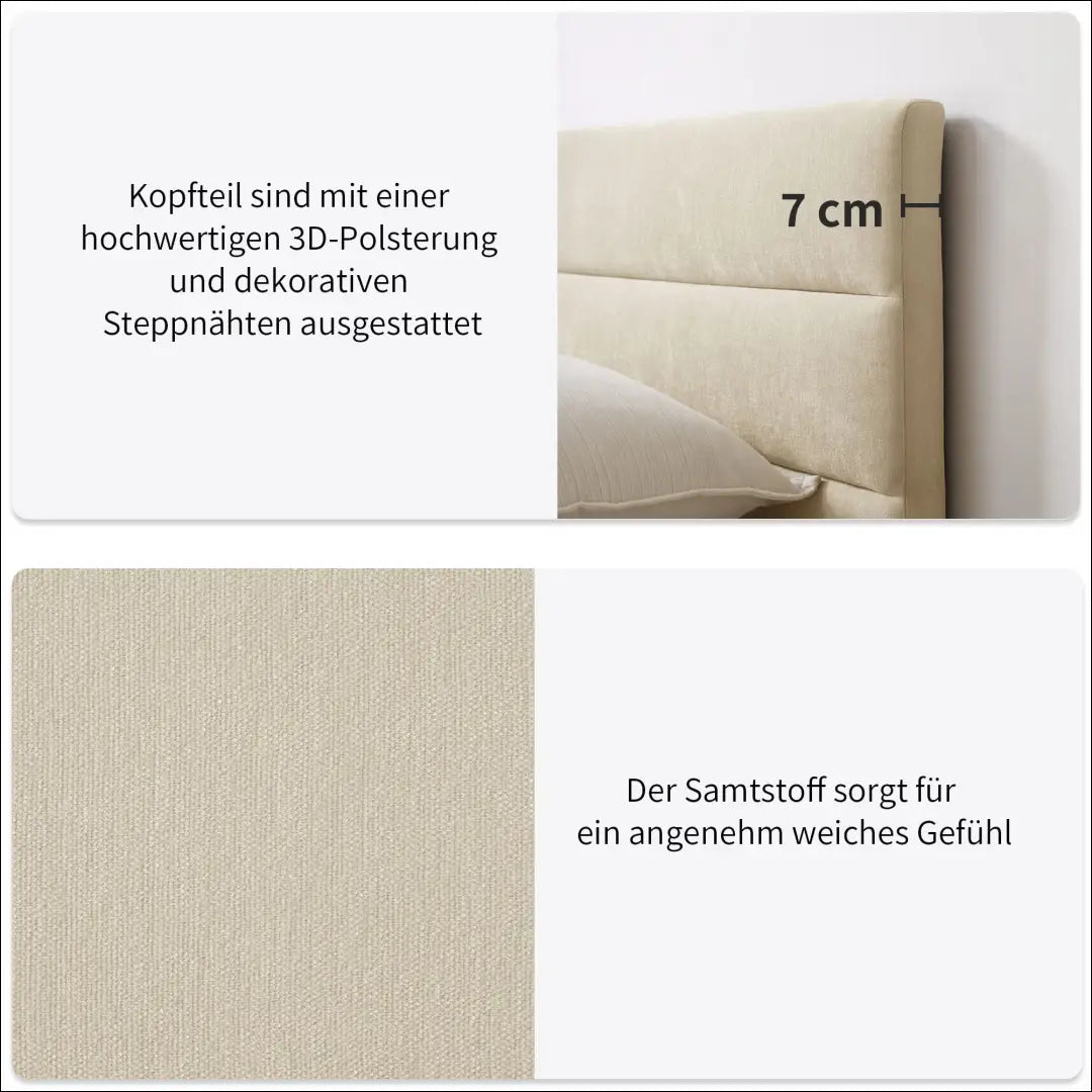 Miegamojo lova (140x200cm) GI714 - €190 Save 50% 100-200, __label:Pristatymas 1-2 d.d., color-smelio, lovos-miegamojo,