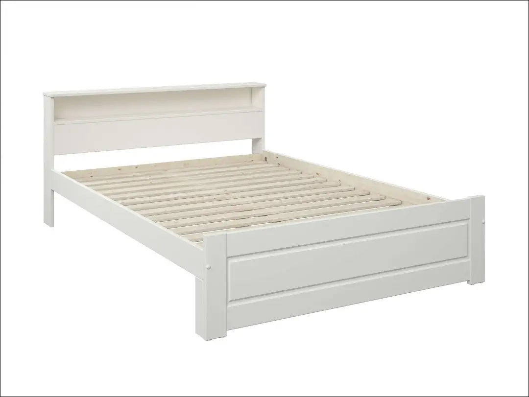 Miegamojo lova (140x200cm) GI755 - €189 Save 50% 100-200, __label:Pristatymas 1-2 d.d., color-balta, lovos-miegamojo,