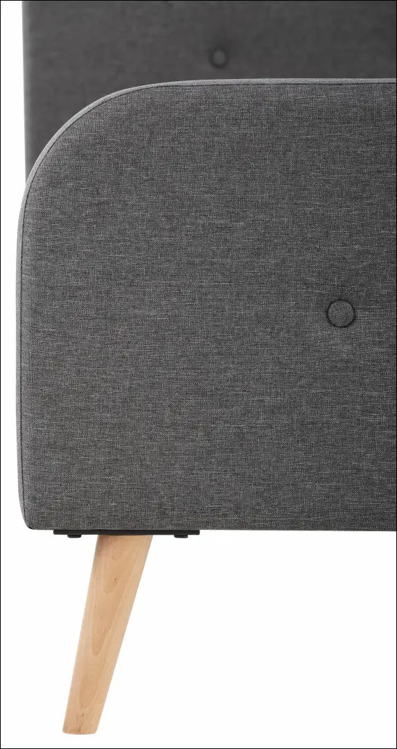 Miegamojo lova (140x200cm) GI849 - €190 Save 50% 100-200, __label:Pristatymas 1-2 d.d., color-pilka, lovos-miegamojo,