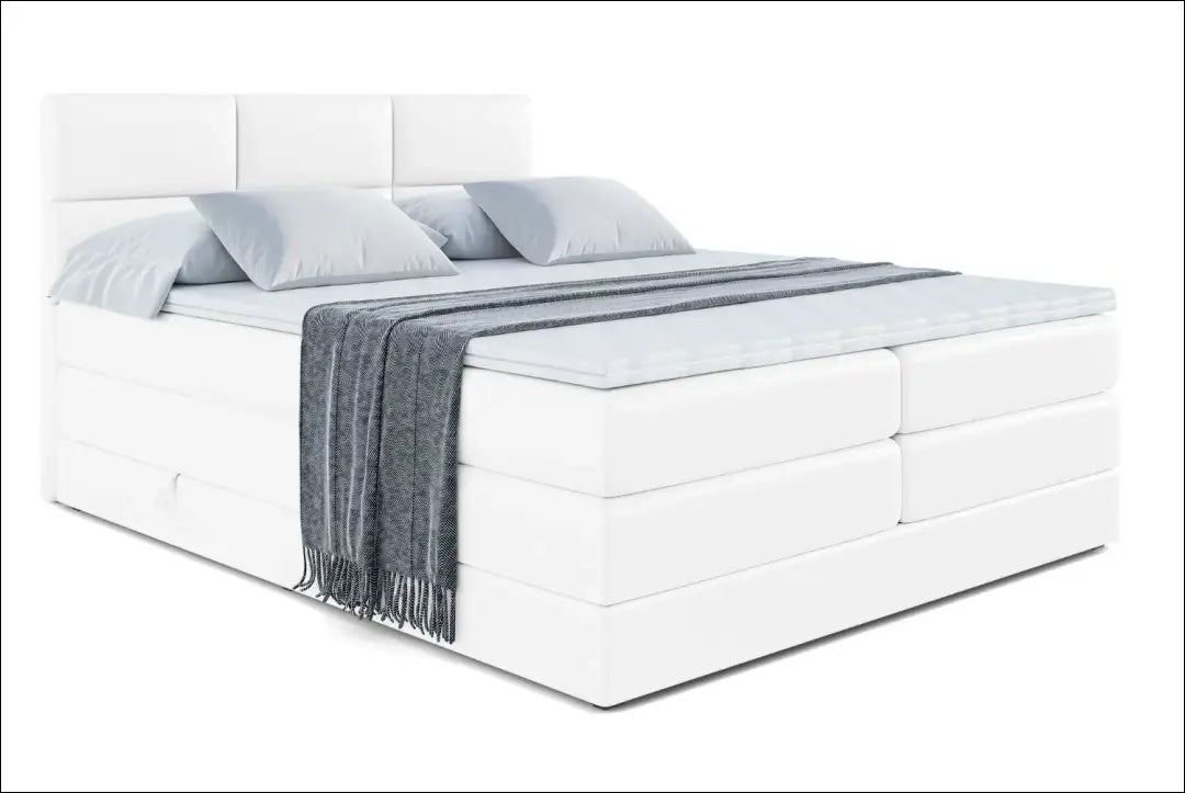 Miegamojo lova (140x200cm) GI902 - €678 Save 40% __label:Pristatymas 1-2 d.d., color-balta, lovos-miegamojo,