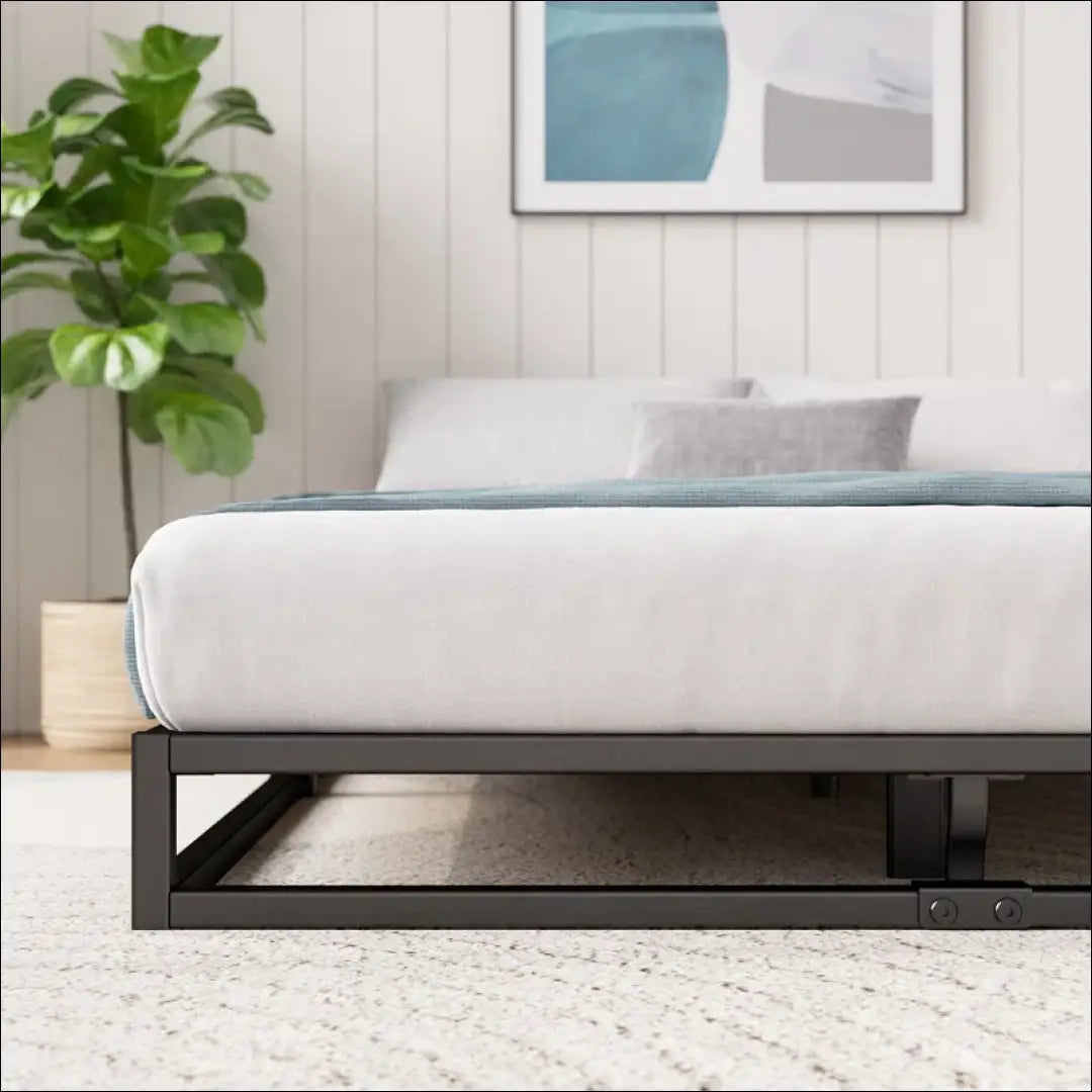 Miegamojo lova (180x200cm) GI521 - €80 Save 55% 50-100, __label:Pristatymas 1-2 d.d., color-juoda, lovos-miegamojo,