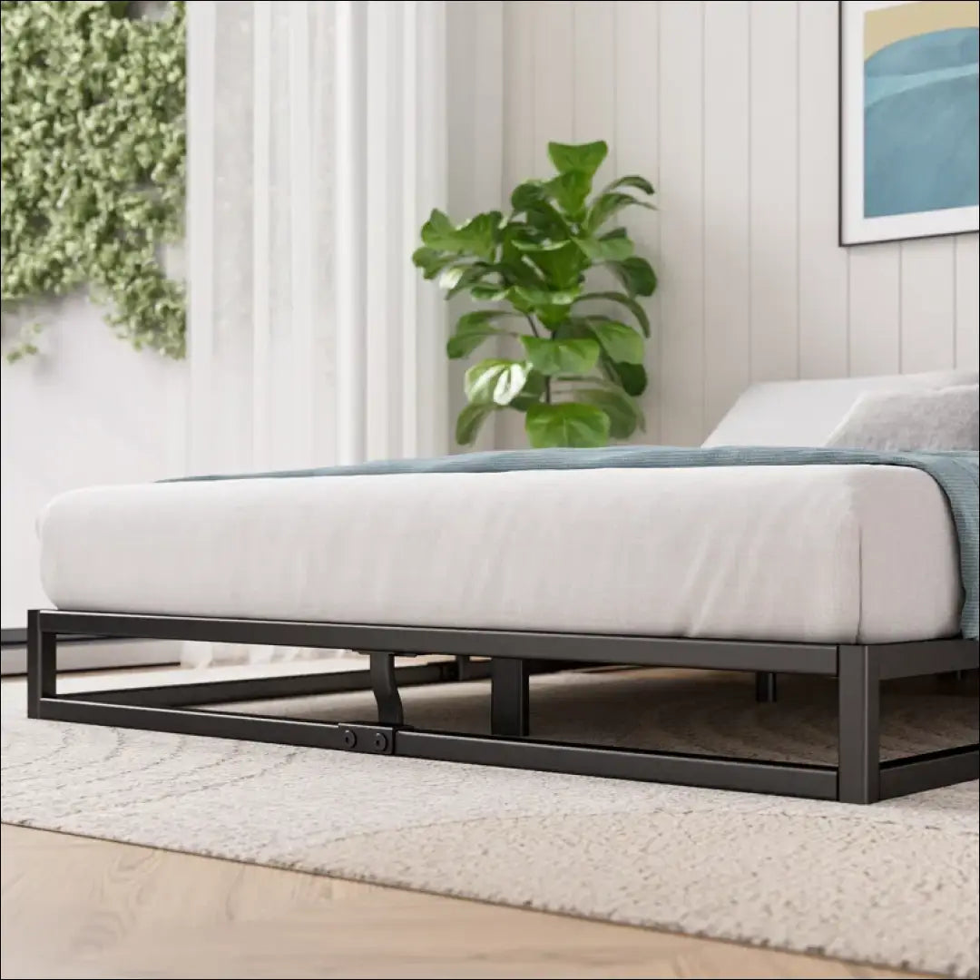 Miegamojo lova (180x200cm) GI521 - €80 Save 55% 50-100, __label:Pristatymas 1-2 d.d., color-juoda, lovos-miegamojo,