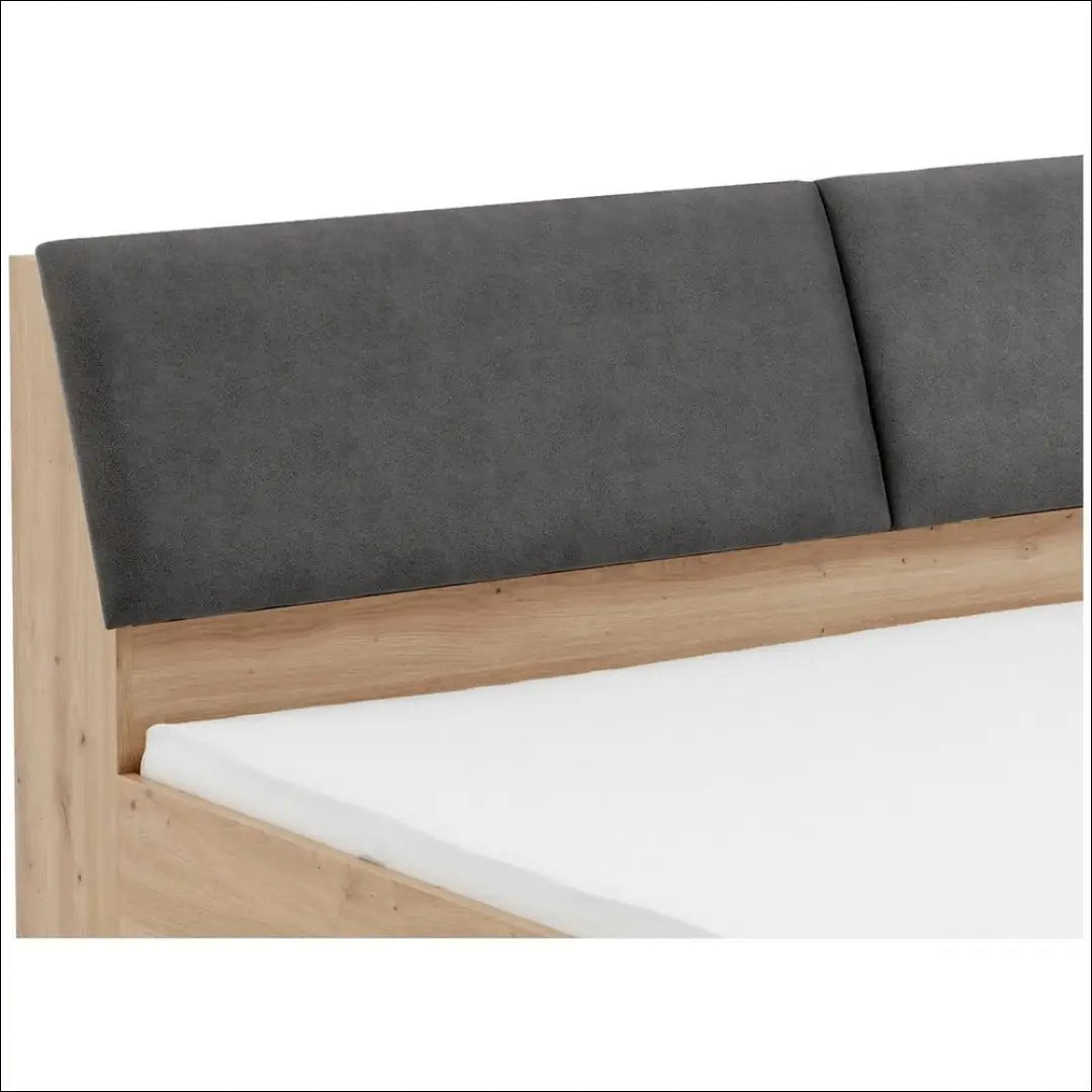 Miegamojo lova (180x200cm) GI583 - €431 Save 50% __label:Pristatymas 1-2 d.d., color-pilka, color-ruda,