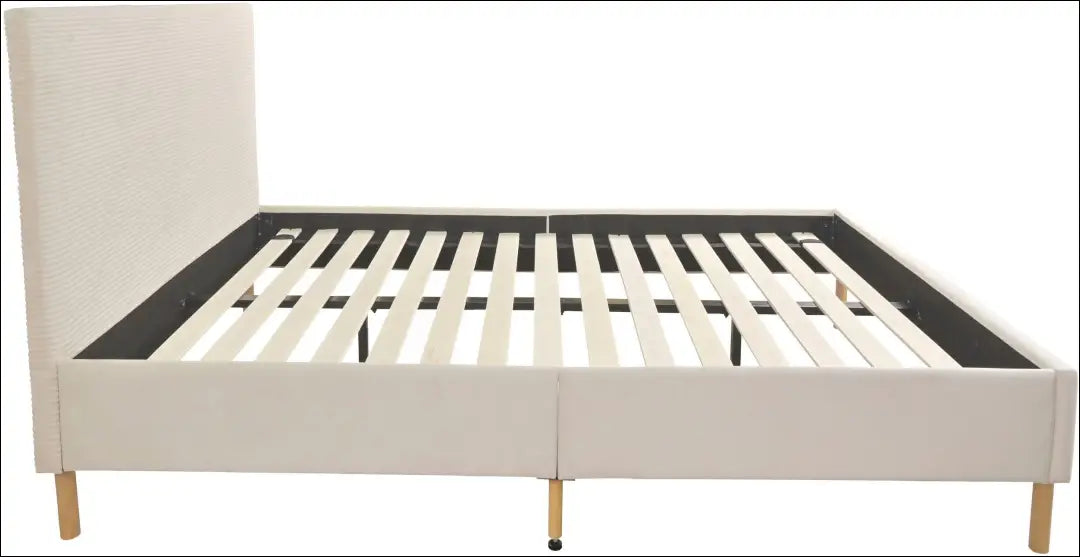 Miegamojo lova (180x200cm) GI656 - €320 Save 50% __label:Pristatymas 1-2 d.d., color-kremas, lovos-miegamojo,